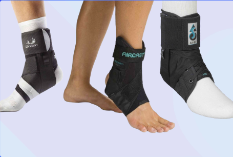 Are there any specific brands or models of ankle braces that are highly recommended?